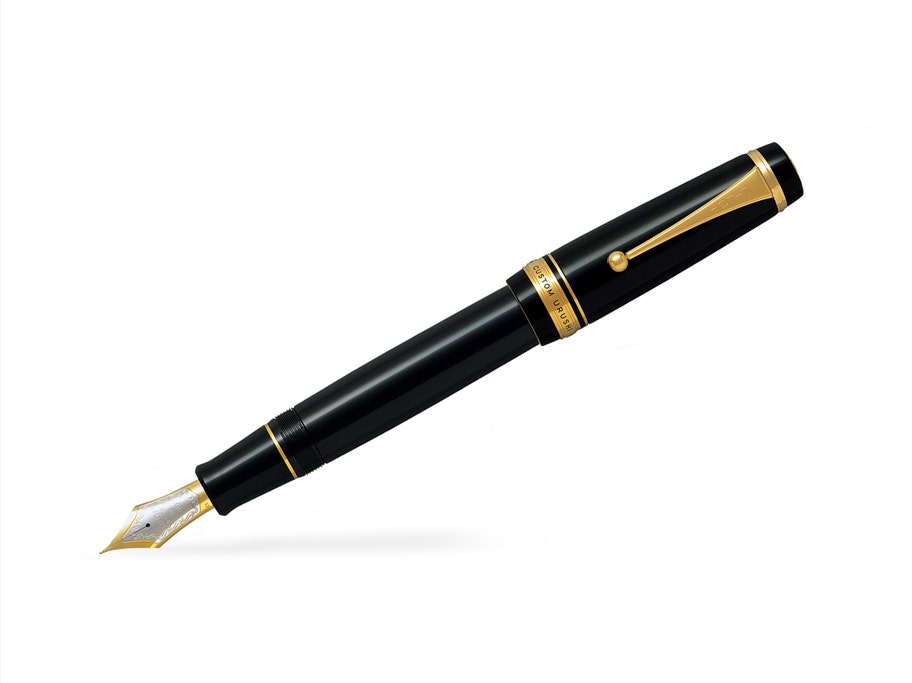 Packshot Stylo plume Custom Urushi Plume Fine Noir rechargeable - Pilot Pen