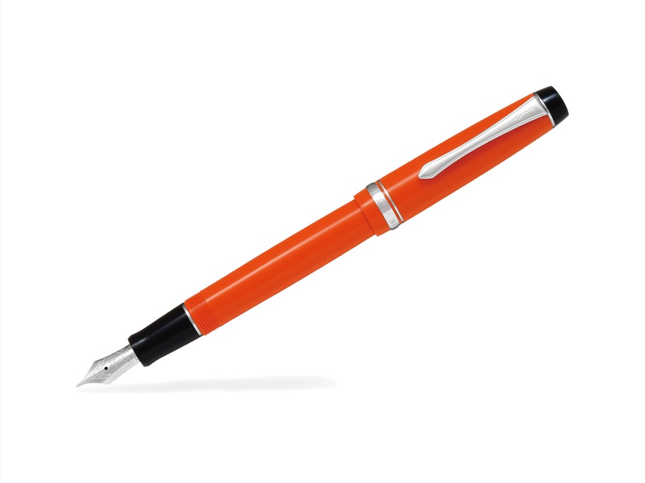 Packshot Stylo plume Heritage 91 Plume Large Orange rechargeable - Pilot Pen