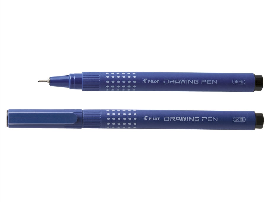 Packshot Feutre de dessin Drawing Pen 1 Pointe Extra Fine Noir - Pilot Pen