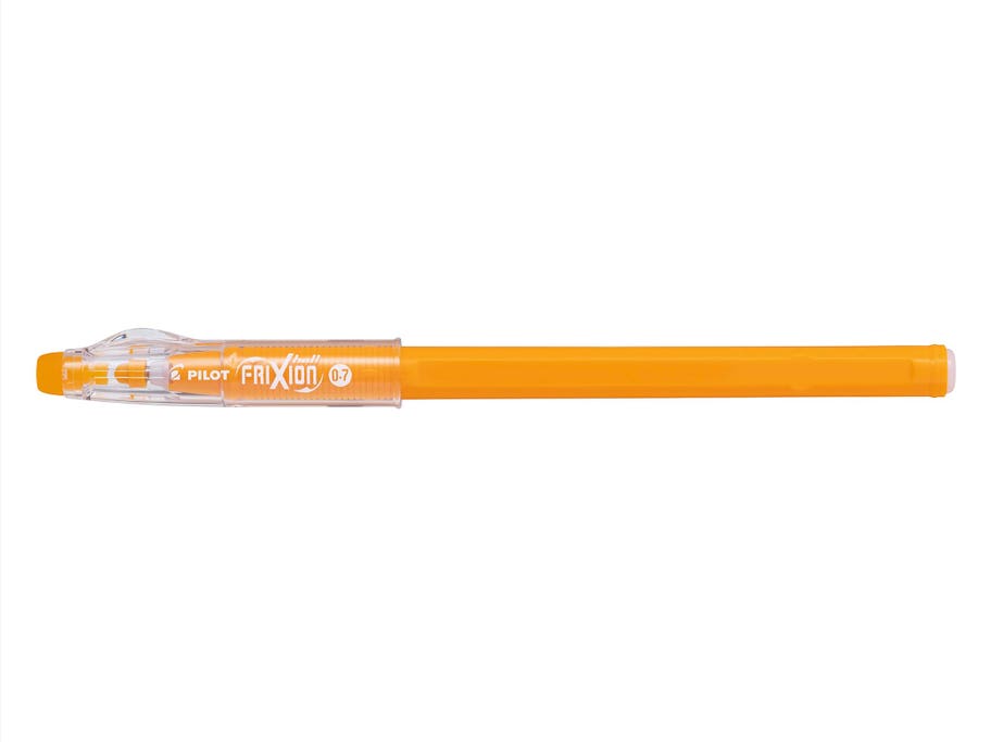 Packshot Roller encre gel effaçable FriXion Ball Stick Pointe Moyenne Orange effaçable - Pilot Pen